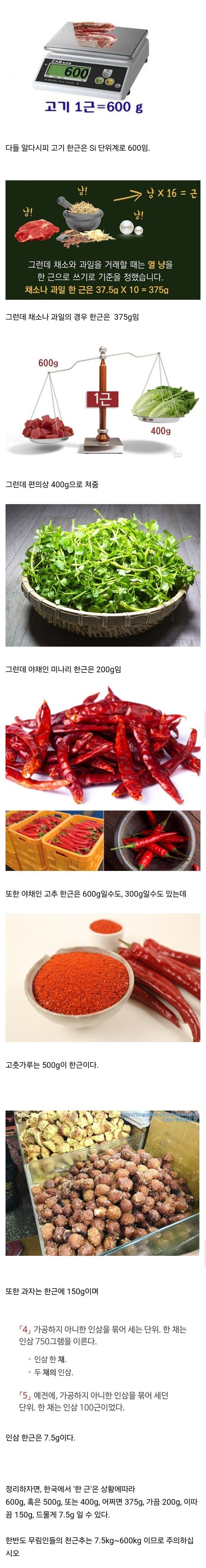 [유머] 한국에서 가장 골때리는 단위 -  와이드섬