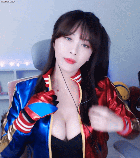 [유머] 미모 할리퀸 코스프레 -  와이드섬