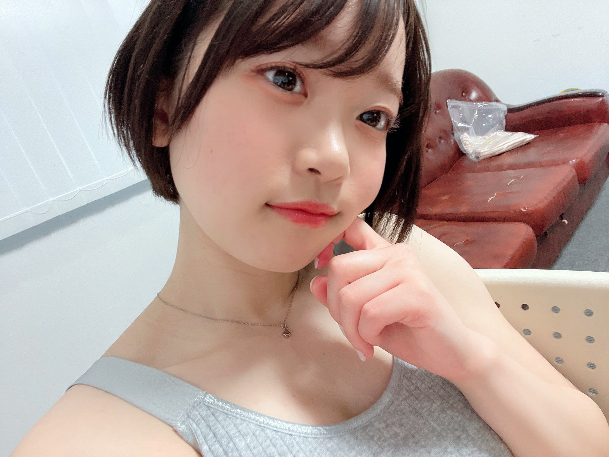 [유머] 카노 유라의 머리 길이 차이 -  와이드섬