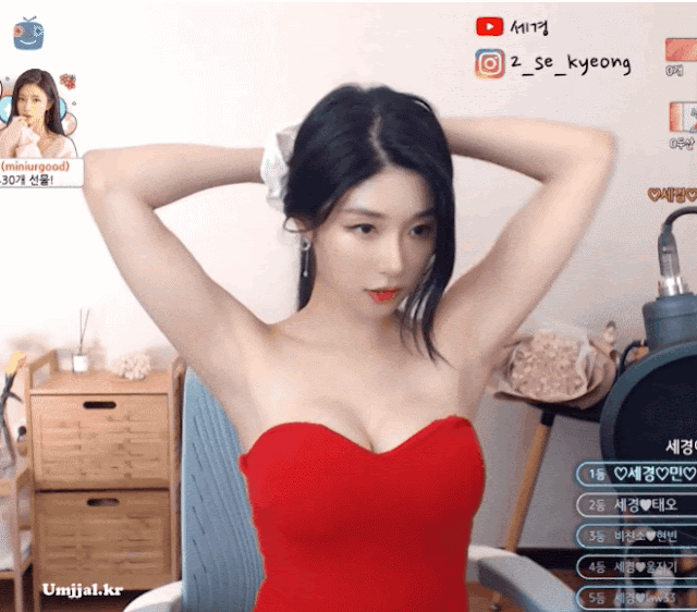 [유머] 햇반 필수.. BJ 세경 야드랑이 ㄷㄷ -  와이드섬