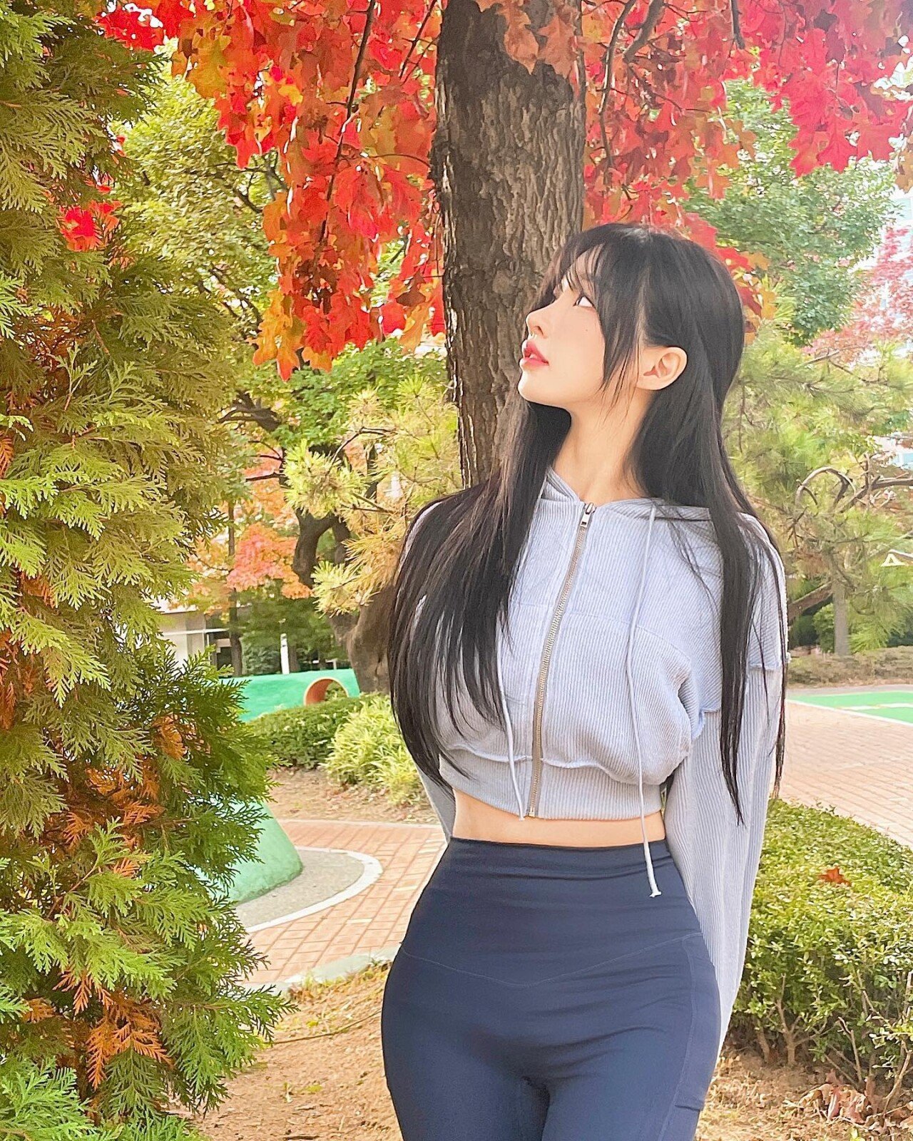 [유머] 한갱 레깅스 미쳤다 -  와이드섬