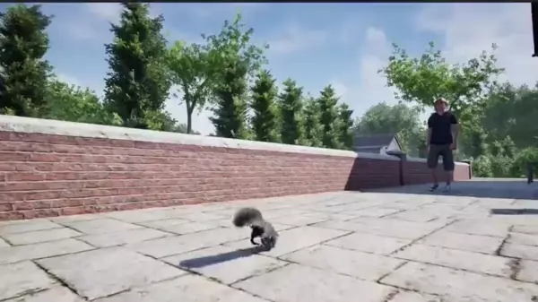 [유머] 개발중인 인디 다람쥐 게임 -  와이드섬