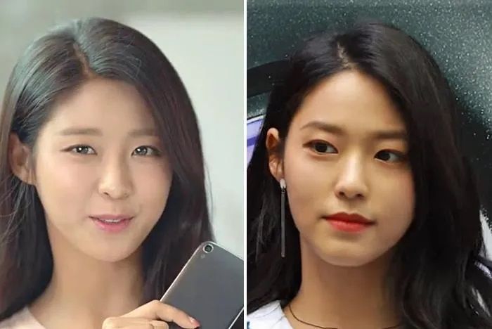 [유머] 눈썹 하나로 인물 확 바뀐 여자연예인들 -  와이드섬