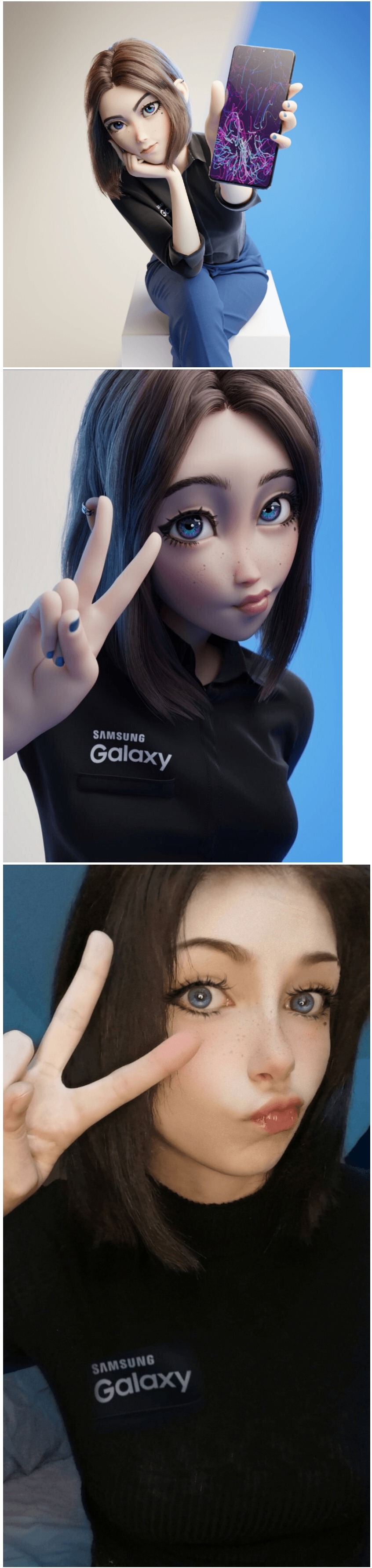 [유머] 삼성걸 코스프레 싱크로율 -  와이드섬