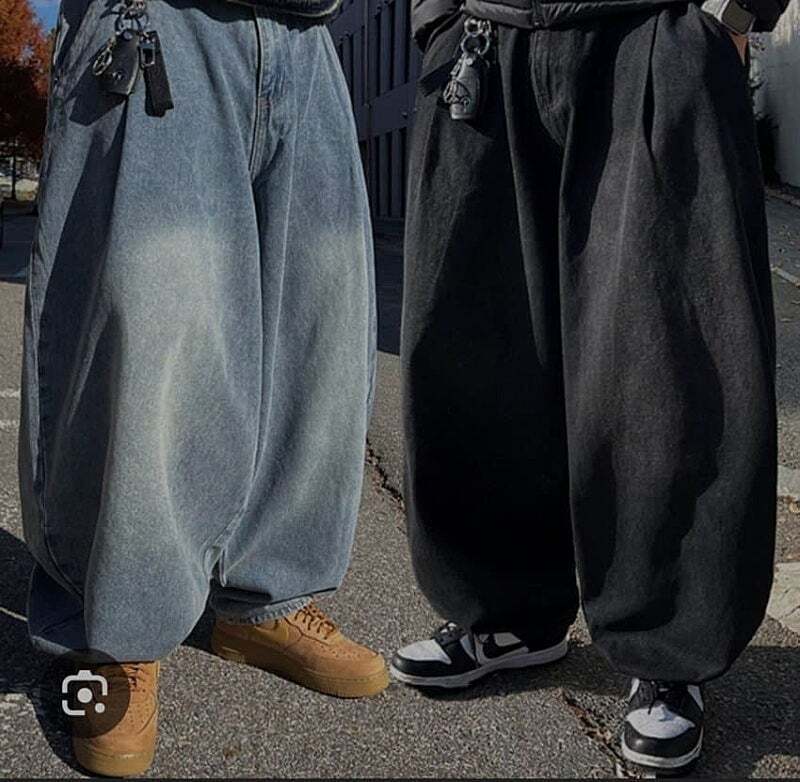 [유머] 요즘 20대 남자 바지핏 스타일 -  와이드섬